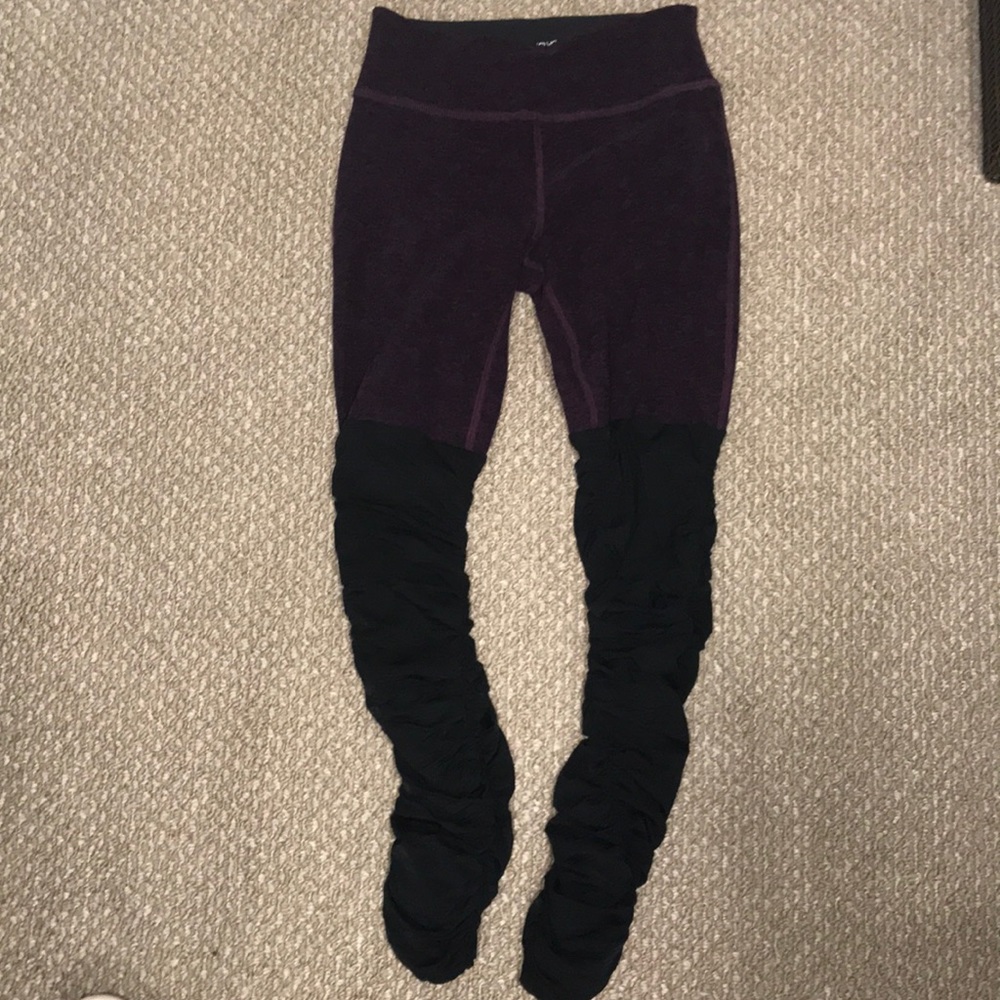 Beyond Yoga Small Color Block Thigh High Leggings